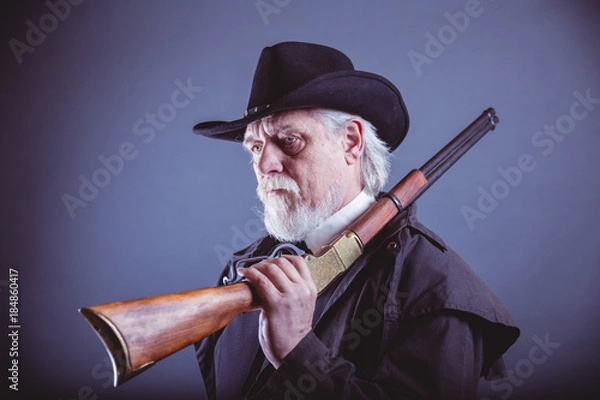 Obraz Alter Revolverheld Cowboy