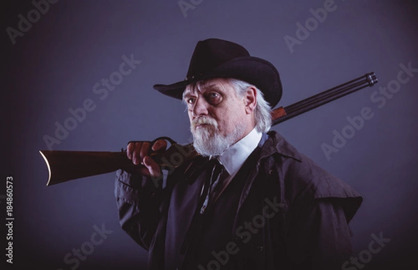 Obraz Alter Revolverheld Cowboy