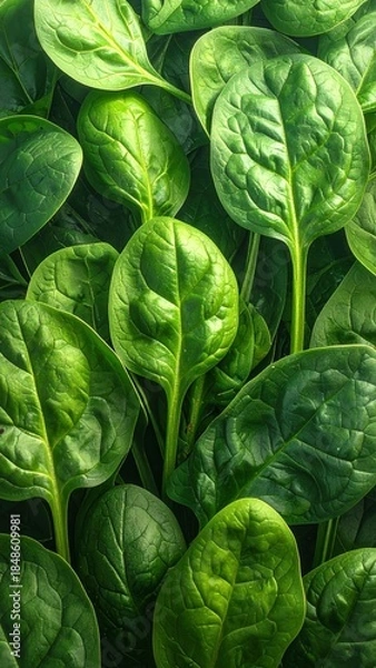 Obraz Fresh Spinach Leaves. (1)