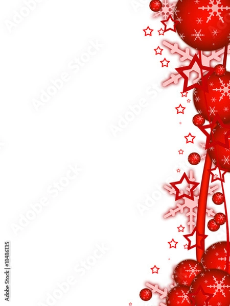 Obraz Weihnachten Postkarte hoch