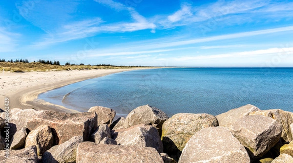 Fototapeta Beach of Aalbæk