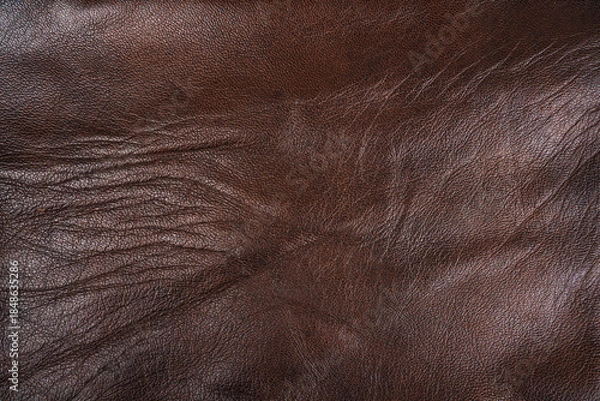 Obraz Brown Leather Texture Background Detail