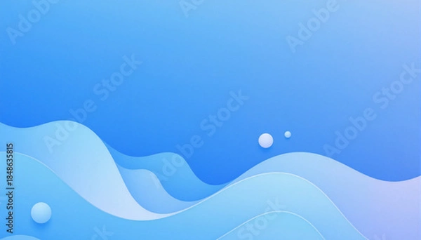 Fototapeta blue water background