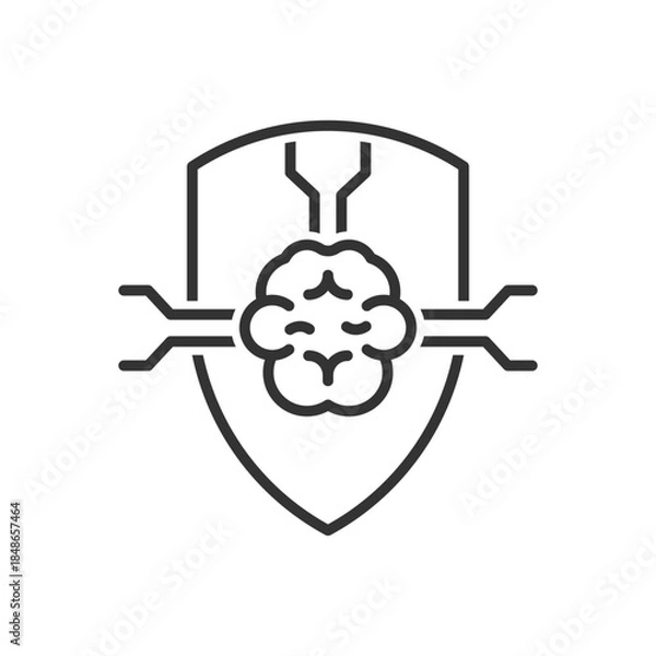Obraz Ai Protection Icon
