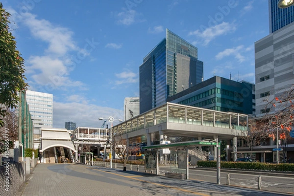 Obraz 東京都、山手線の田町駅東口