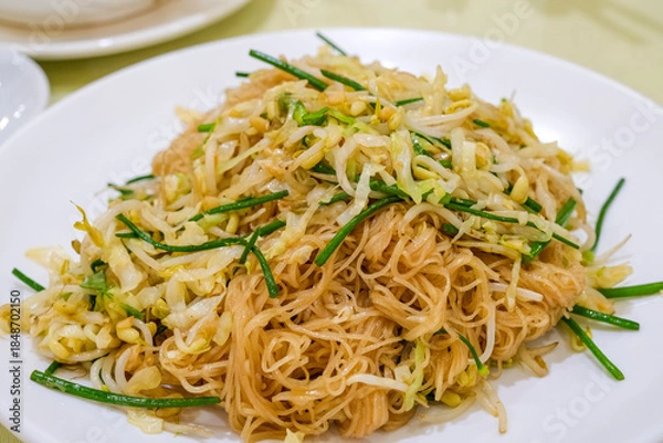 Obraz カンボジアの焼きそばであるローチャー