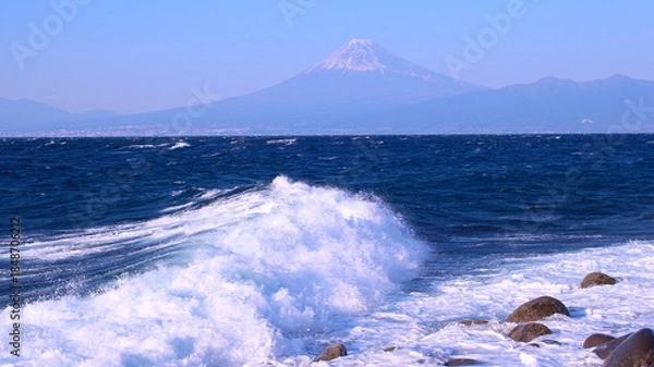 Obraz 駿河湾から見た富士山