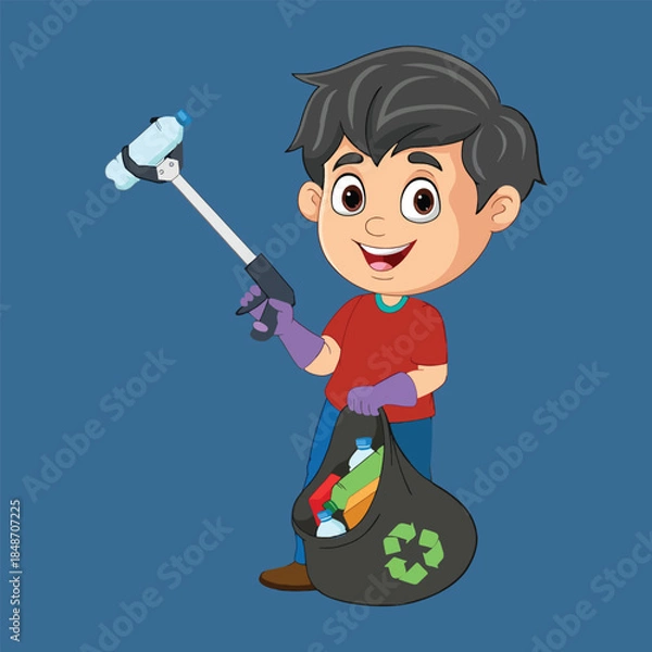 Obraz super hero boy