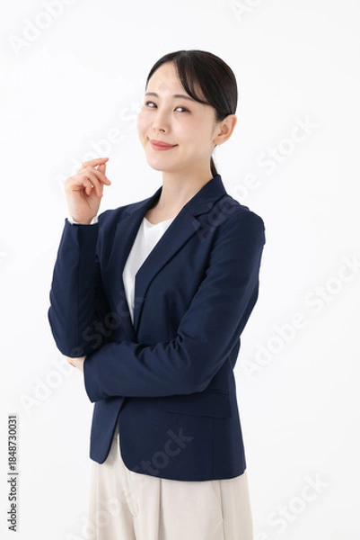 Obraz スーツを着た女性