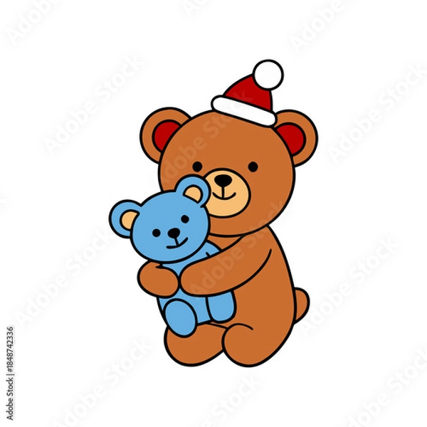 Obraz teddy bear with heart