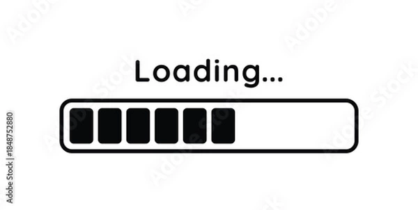 Obraz Loading icon stock illustration