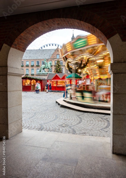 Obraz Düsseldorf, Weihnachtsnarkt