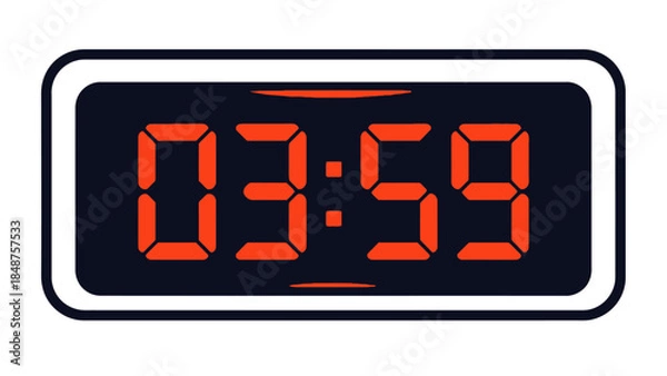 Obraz Digital Timer Countdown