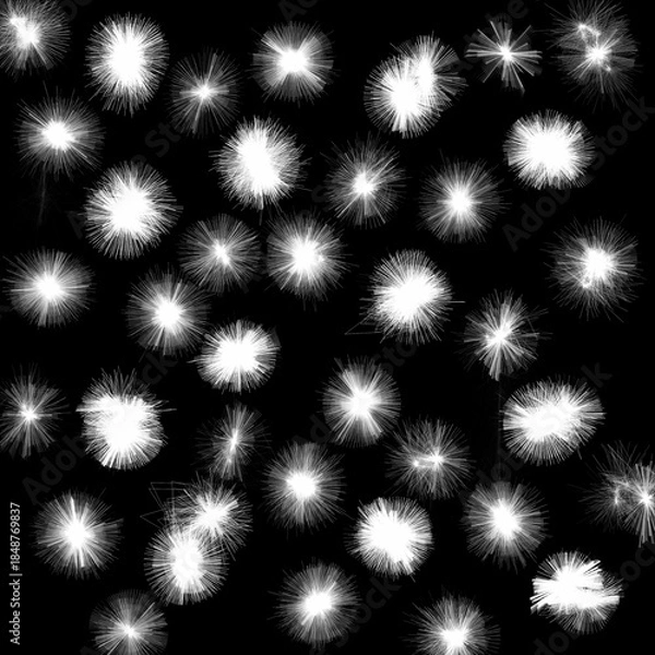 Obraz Abstract black and white background