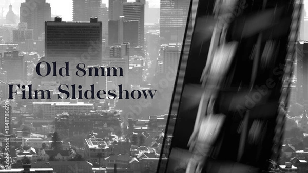 Obraz Old 8mm Film Slideshow
