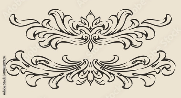 Obraz Floral decor design