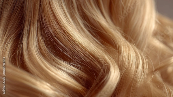 Obraz long blond hair