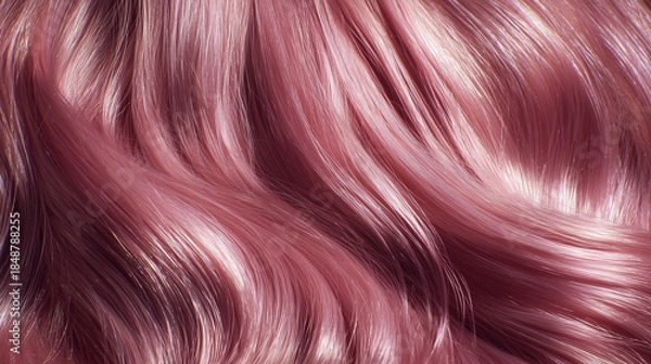 Obraz pink hair background