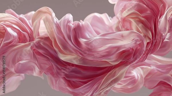 Obraz pink silk background