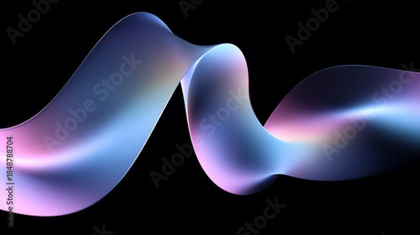 Obraz abstract background with glowing lines