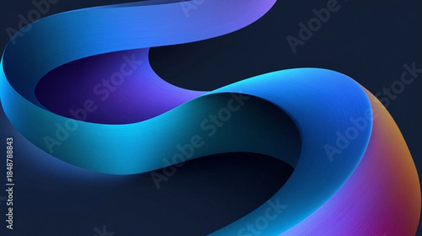 Obraz abstract blue background
