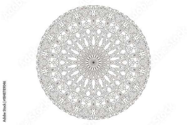 Obraz Mandala Design with Beautiful Work