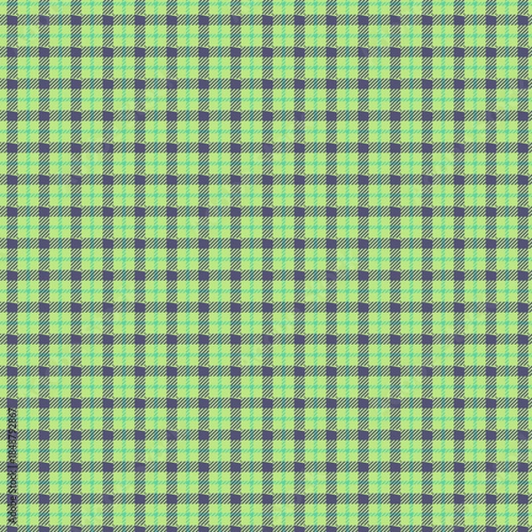 Obraz Vibrant green and black checkered pattern background texture