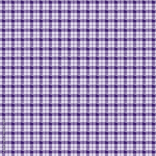Obraz Vibrant purple and white gingham pattern background texture