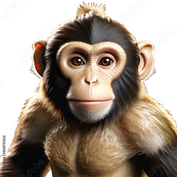 Fototapeta Monkey in the jungle