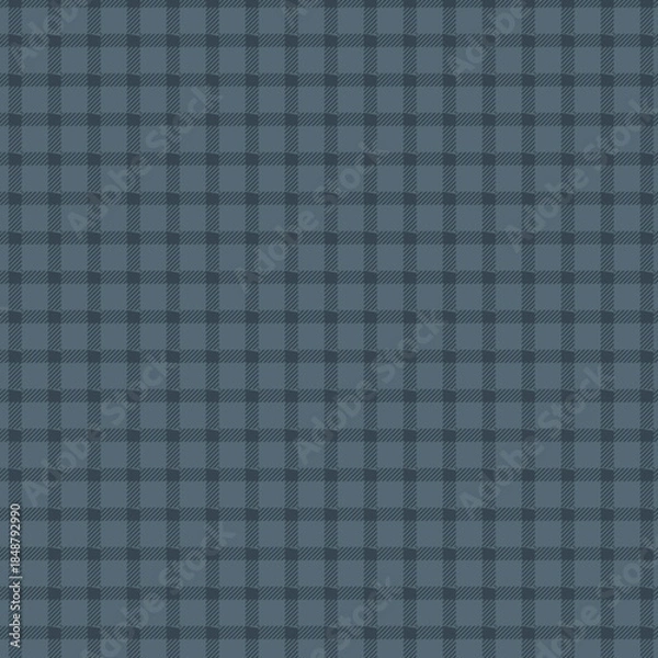 Obraz Dark blue and black checkered pattern background texture