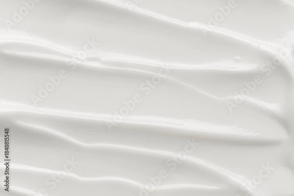 Obraz Rich White Cream Cosmetic Texture Macro