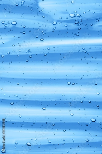 Obraz Blue Cosmetic Gel Abstract Background