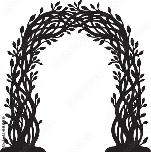 Fototapeta Nature Wedding Decorative Element