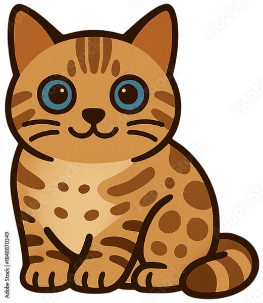 Obraz Cute Tabby Cat