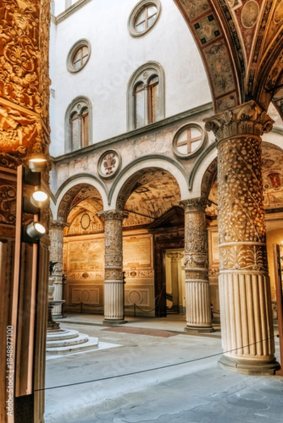 Obraz Cortile di Palazzo Vecchio, florence