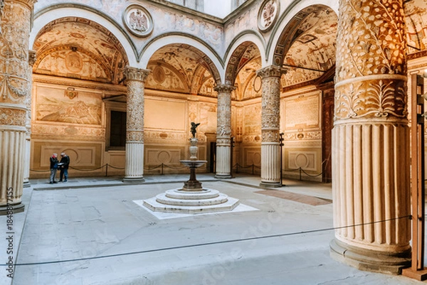 Obraz Cortile di Palazzo Vecchio, florence