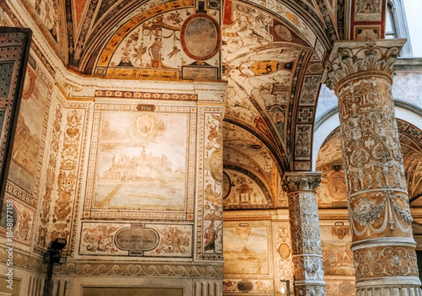 Obraz Cortile di Palazzo Vecchio, florence