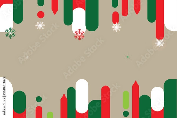 Obraz Colorful New Year celebrating background