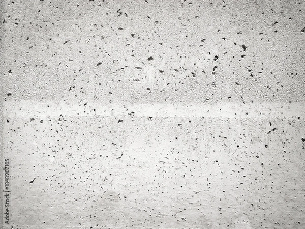 Obraz Photo of grey concrete texture isolated on white or transprent background, png cut out
