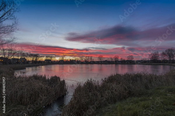 Obraz Zachód słóńca