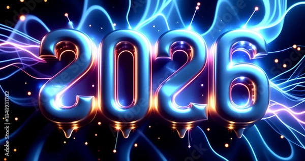 Obraz new year 2026