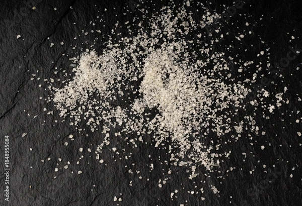 Fototapeta Gelatin powder macro texture