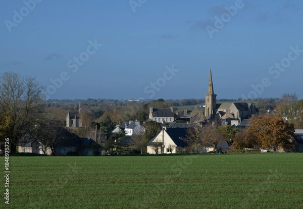 Obraz Photo de paysage à La Roche-Derrien dans le Trégor - Bretagne France