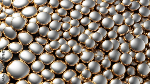 Obraz Gold and silver	