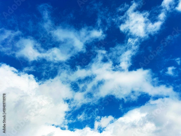 Fototapeta フワフワした雲