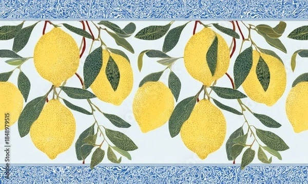 Obraz Unique lemonade-themed art print ideal for kitchen decor. 