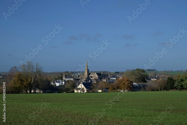 Obraz Photo de paysage à La Roche-Derrien dans le Trégor - Bretagne France