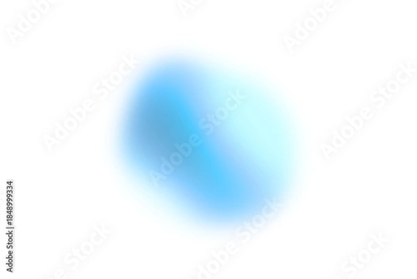 Obraz 変形円形ぼかし　青 