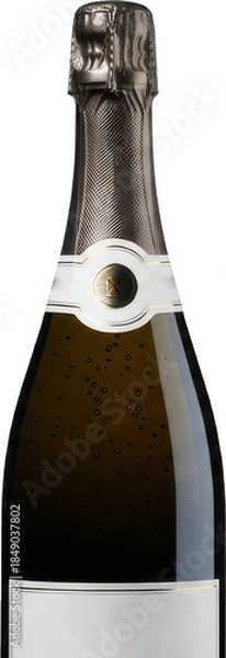 Obraz Full Unopened Champagne Bottle