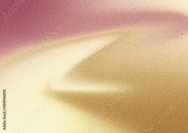 Obraz ピンクとクリーム色のシルクのようなグラデーション背景素材